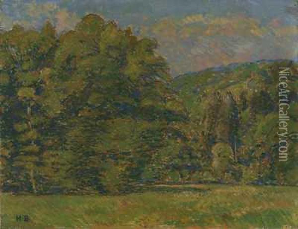 Waldwiese Oil Painting - Rudolf Hans Burnitz