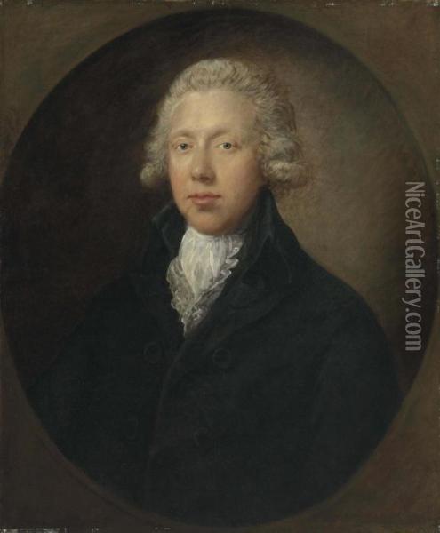 Portrait Of A Gentleman Oil Painting - Dupont Gainsborough