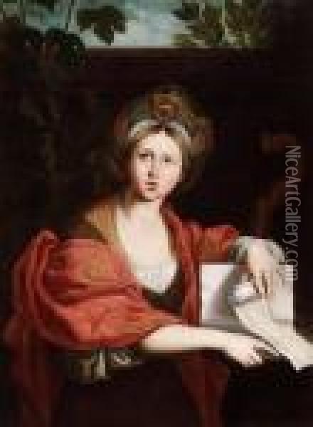 Portrait Of A Sybil Oil Painting - Guido Reni