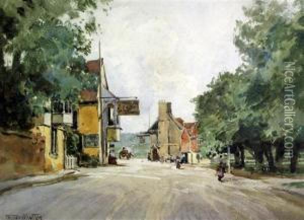 Godstone, Surrey Oil Painting - William Tatton Winter