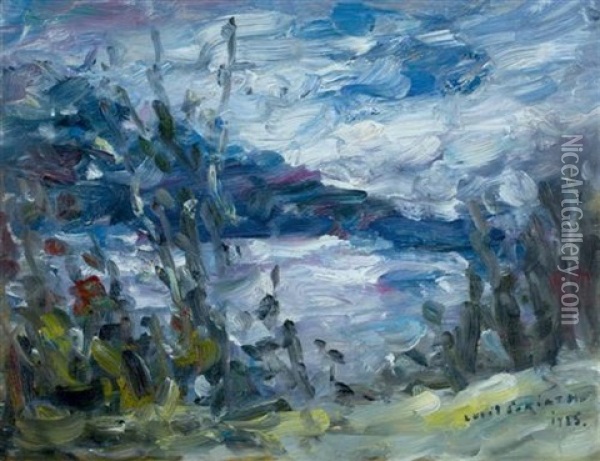 Ansicht Vom Walchensee Oil Painting - Lovis Corinth