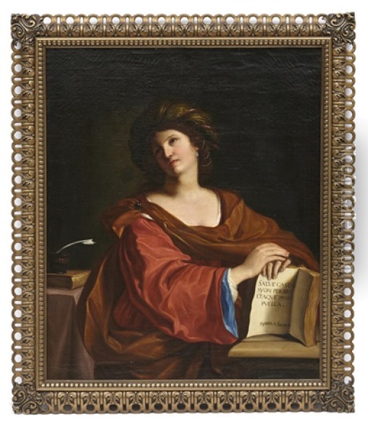 Samian Sibyl Oil Painting -  Guercino