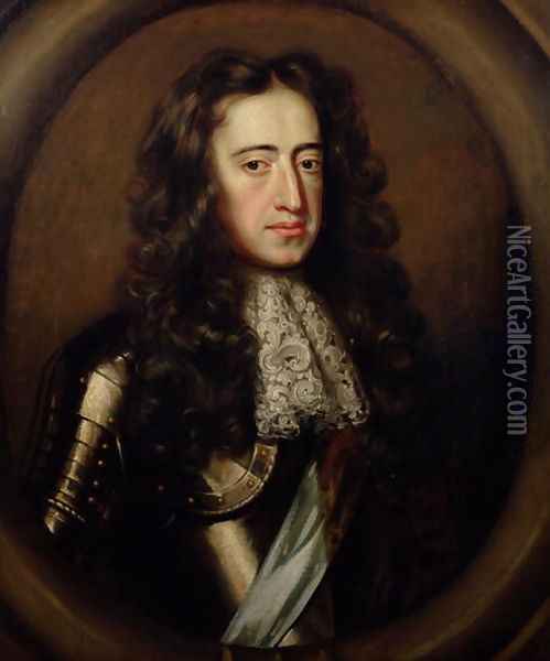 King William III (1650-1702) Oil Painting - William Wissing or Wissmig