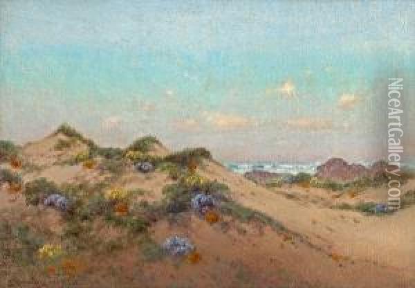 Summer Sand Dunes Oil Painting - Charles Robinson