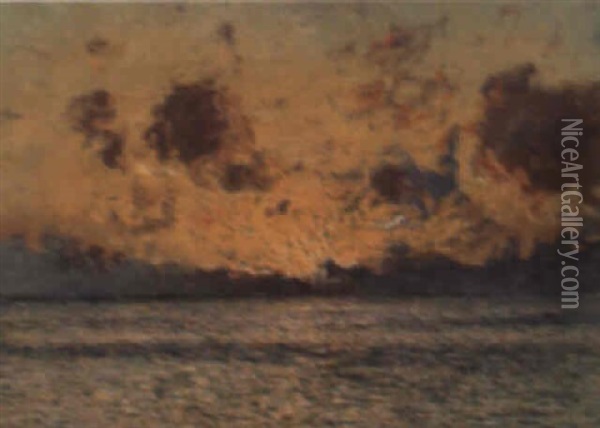Vedute Marine Oil Painting - Giorgio Belloni