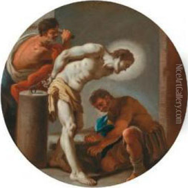 Cristo Oil Painting - Pietro Bardellino