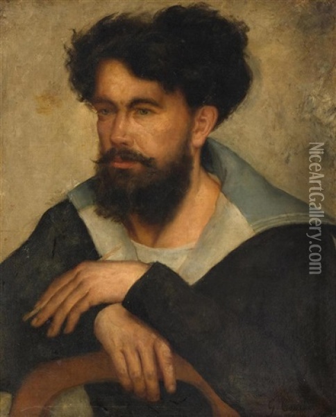 Bildnis Eines Bartigen Mannes Oil Painting - Cherubino Pata