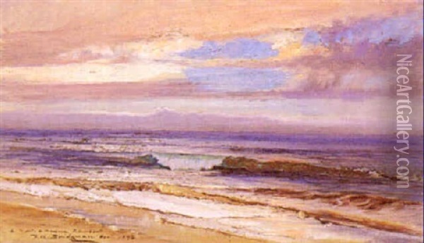 Bord De Mer, Algerie Oil Painting - Frederick Arthur Bridgman