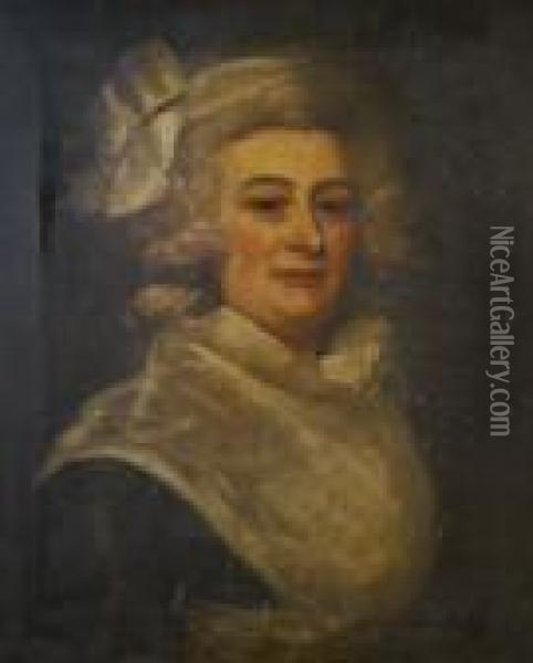 Elizabeth Lloyd (january 1794) Oil Painting - George Romney