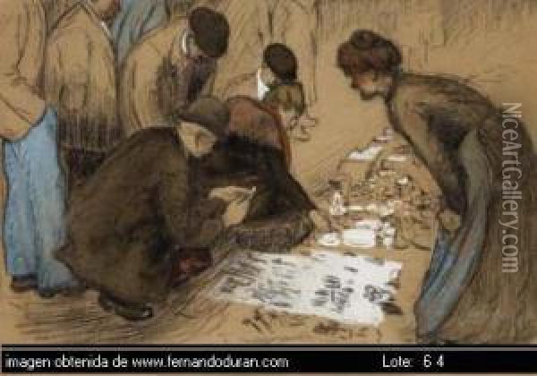 Descripcion De La Obra: Oil Painting - Isidro Nonell