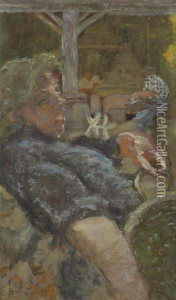 Le Pressoir Au Grand-lemps Oil Painting - Pierre Bonnard