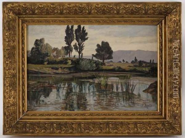 Paysage Oil Painting - Joseph Megard