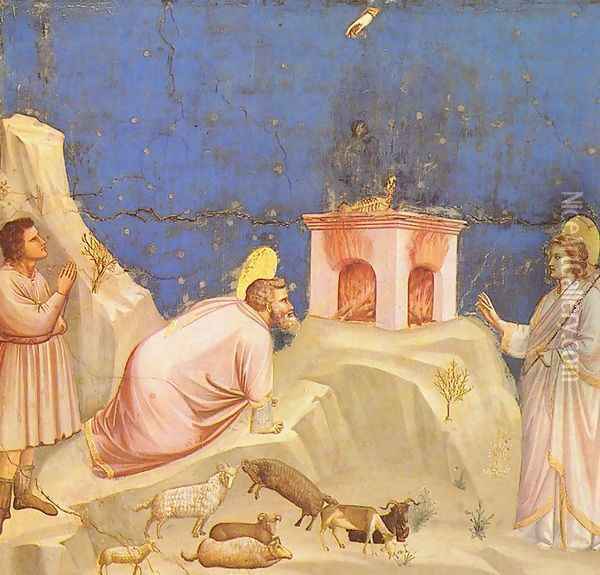 Scrovegni 4 Oil Painting - Giotto Di Bondone