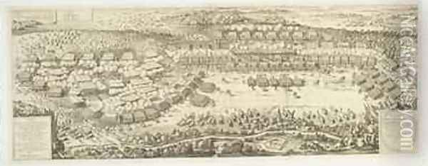 The Battle of Breitenfeld on 17 September 1631 Oil Painting - Hansun Oluf