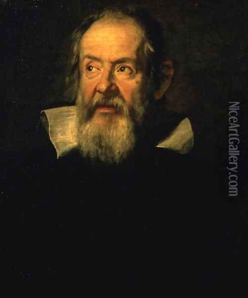 Portrait of Galileo Galilei 1564-1642 1636 Oil Painting - Justus Sustermans