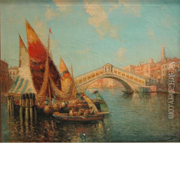 Venice Oil Painting - Nicholas Briganti