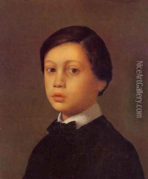 Portrait of Rene De Gas, The Artist Brother 1 Oil Painting - Edgar Degas