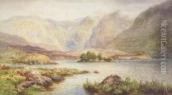 Clonee Lake, Co. Kerry Oil Painting - Alexander Williams
