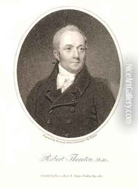 Robert John Thornton Oil Painting - Newton, Sir William John