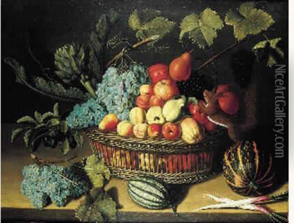 (actif A Paris De 1613 A 1629) Oil Painting - Abiah Gibbens