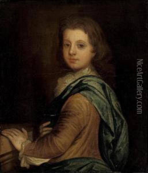 Portrait Of A Young Boy Oil Painting - Mary Beale
