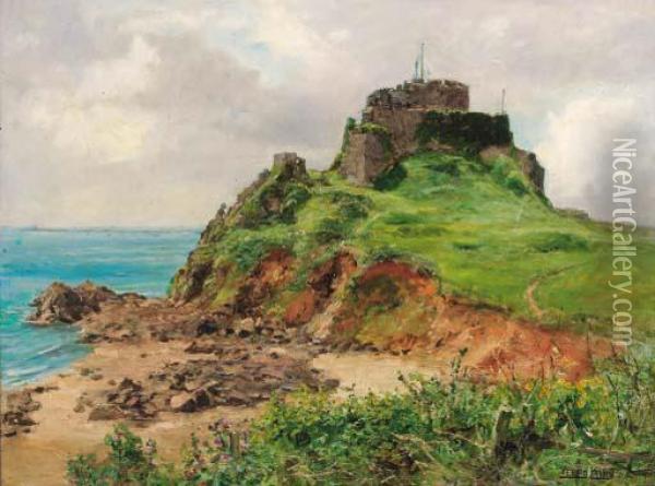 The Tower On The Coast Oil Painting - Henry John Yeend King