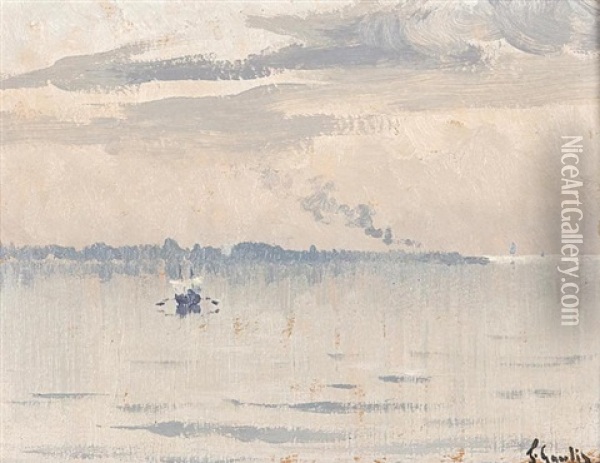 Lac Leman Oil Painting - Fernand Gaulis