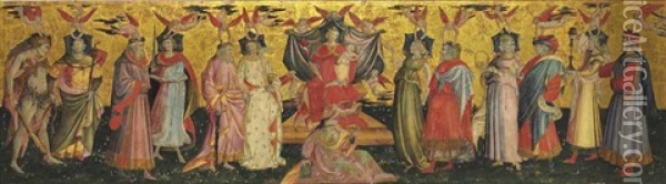 The Seven Virtues Oil Painting - Giovanni dal Ponte