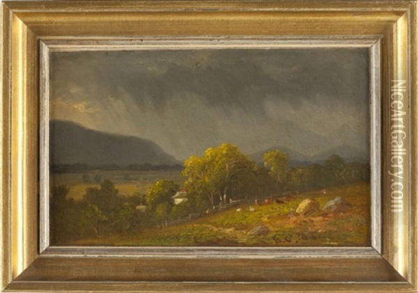 Landscape Oil Painting - George Lafayette Clough