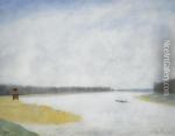 River View Oil Painting - Leon Spilliaert