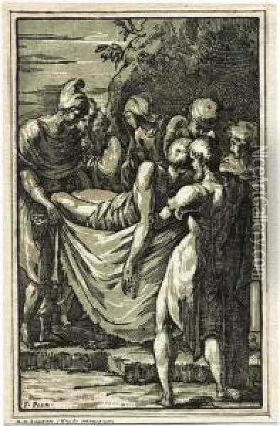 Die Grablegung Christi Oil Painting - Antonio Maria I Zanetti