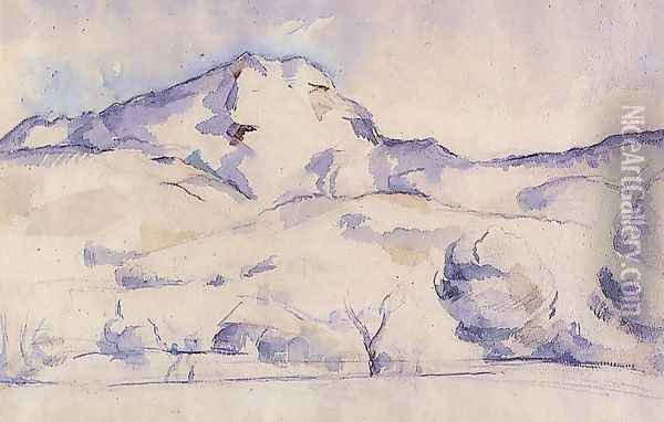 Mont Sainte Victoire2 Oil Painting - Paul Cezanne