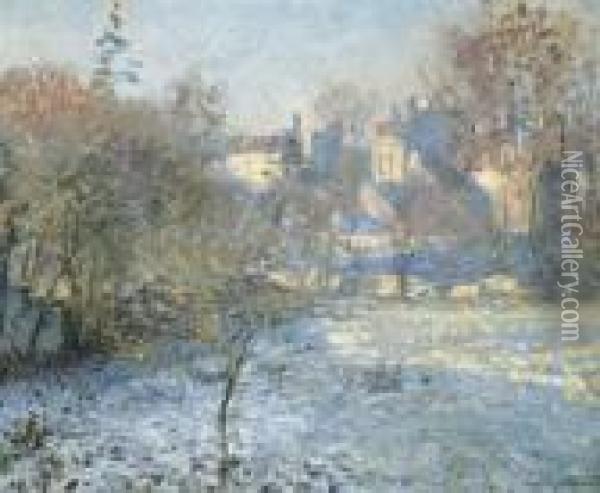 Le Givre Oil Painting - Claude Oscar Monet