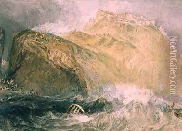 Tintagel Castle, Cornwall Oil Painting - Joseph Mallord William Turner