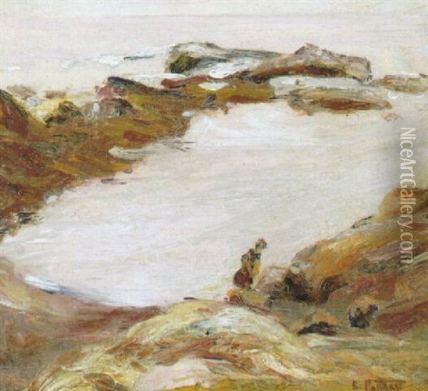 Seascape Oil Painting - Edward Henry Potthast