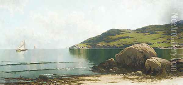 Marine Landscape 2 Oil Painting - Alfred Thompson Bricher