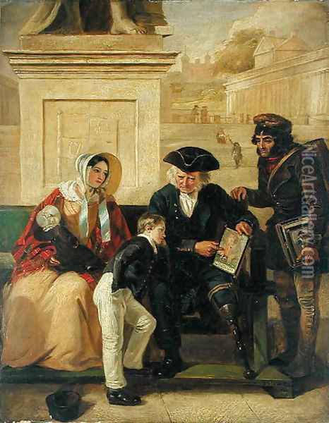 The Veteran of Aboukir, 1844 Oil Painting - Edward Matthew Ward