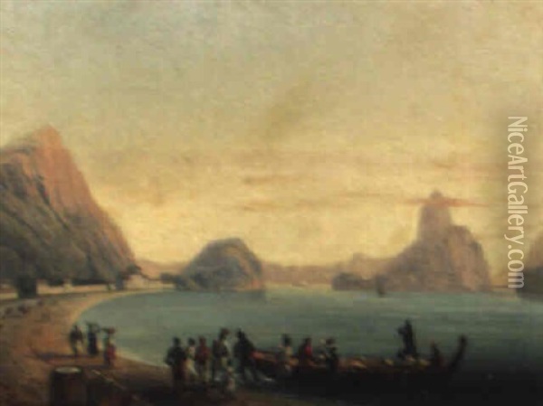 Motiv Aus Sudamerika Oil Painting - Thomas Ender