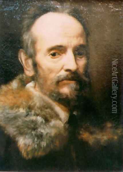 Portrait of a Man Oil Painting - Cristofano Allori