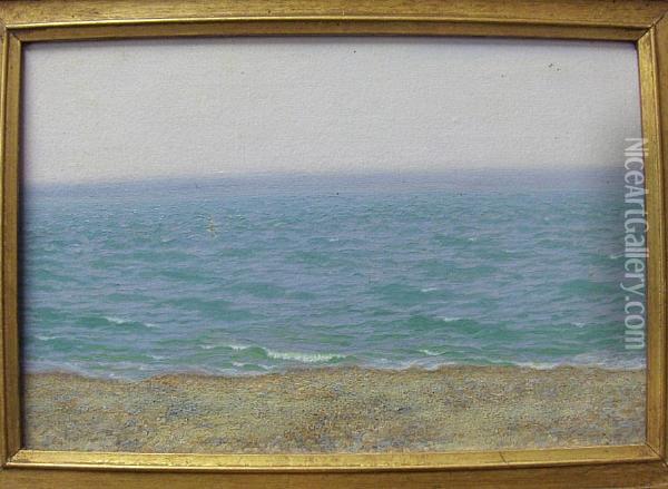 Seascape Oil Painting - Herbert Dalziel