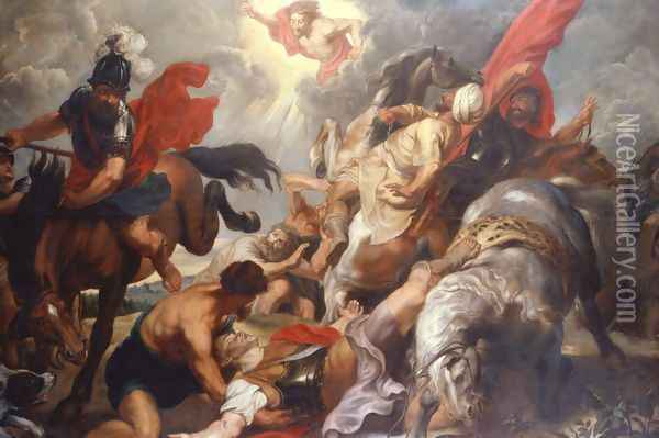The Conversion of St. Paul, Rubens Oil Painting - Peter Paul Rubens