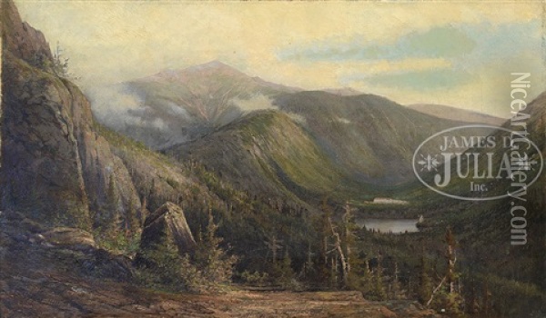 Panoramic View Of The Mount Washington Valley Oil Painting - Edward Hill