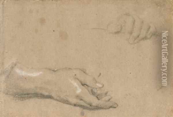 Deux Mains Oil Painting - Sir Anthony Van Dyck