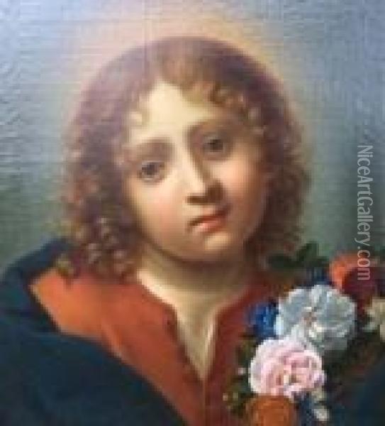 The Christ Child Oil Painting - Carlo Dolci