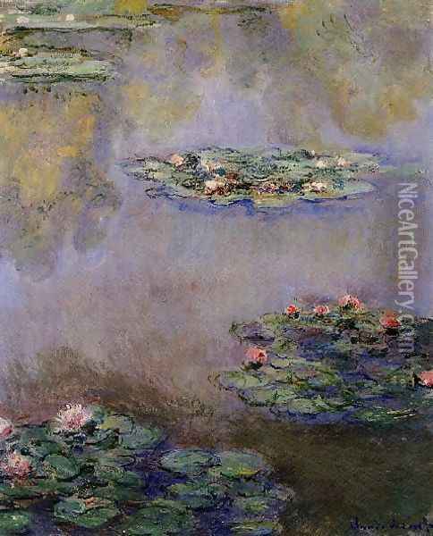 Water Lilies33 Oil Painting - Claude Oscar Monet