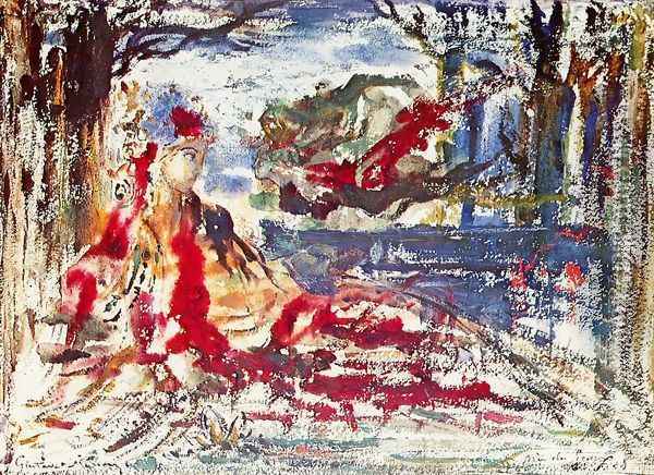 Near the Water Oil Painting - Gustave Moreau