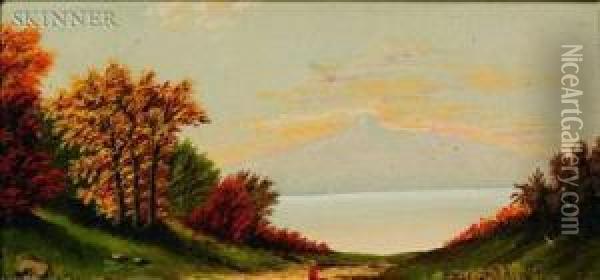 Hampshire Views Oil Painting - Benjamin Champney
