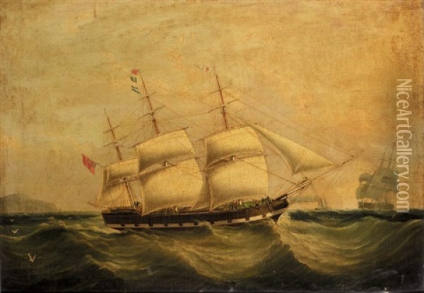 The Outward Bound Sailing Ship 