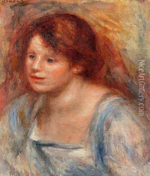 Lucienne Oil Painting - Pierre Auguste Renoir