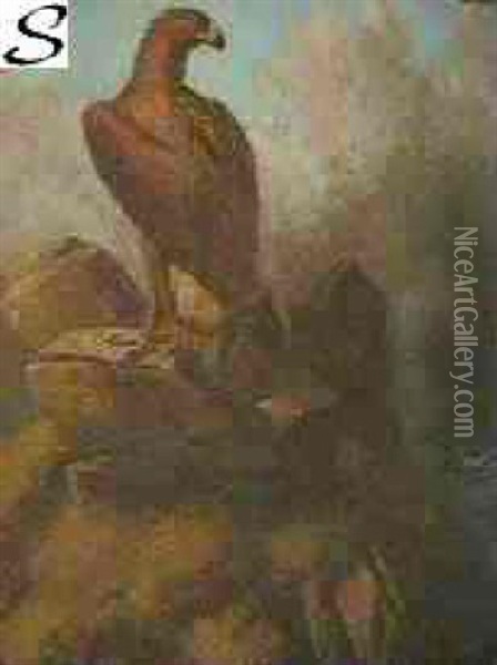 Master Of The Glen Oil Painting - Robert Henry Roe